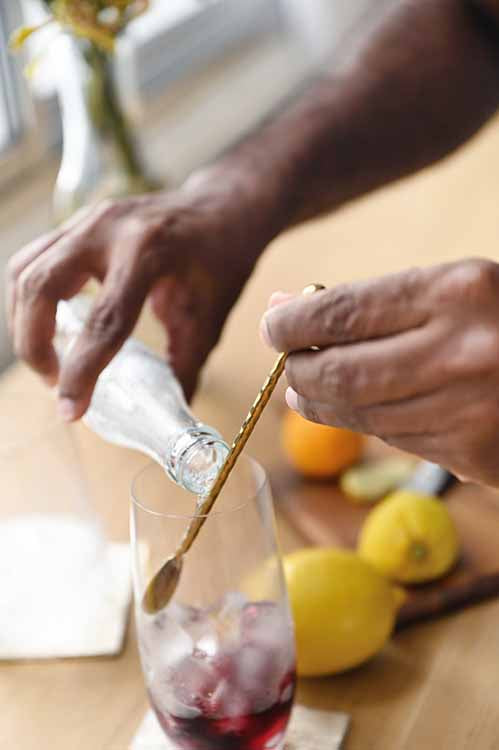 Tableware Hand-forged Cocktail Spoon