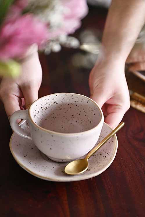 Handmade artisanal drinkware