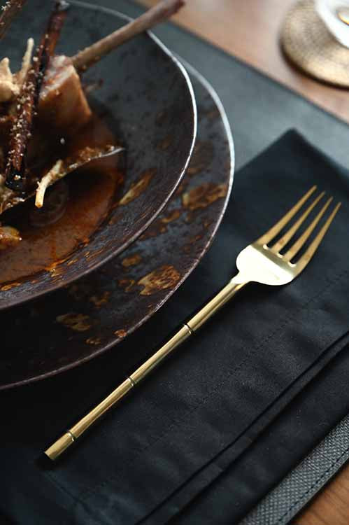 Tableware Hand-forged Dinner Fork