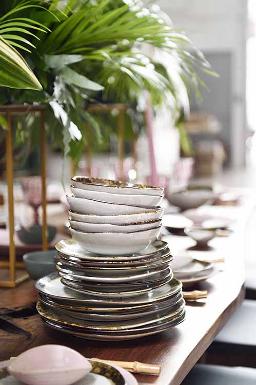 Artisan-made ceramic tableware in Singapore