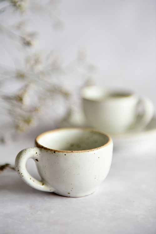 Handmade artisanal tableware