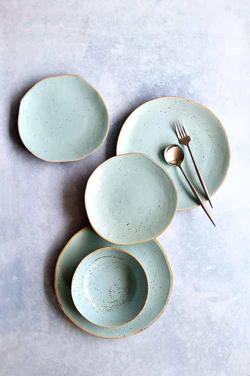 Artisan-made ceramic tableware in Singapore