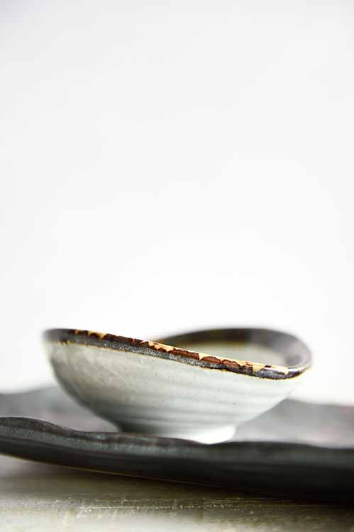 Handcrafted artisanal ceramic dinnerware