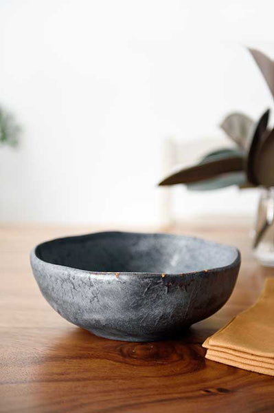 Tableware Handmade Free-Form Salad Bowl