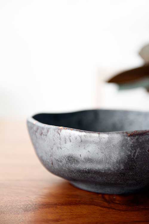 Tableware Handmade Free-Form Salad Bowl