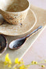 Charcoal Grill Ceramic Tableware Set | Ceramic Handmade Small Spoon