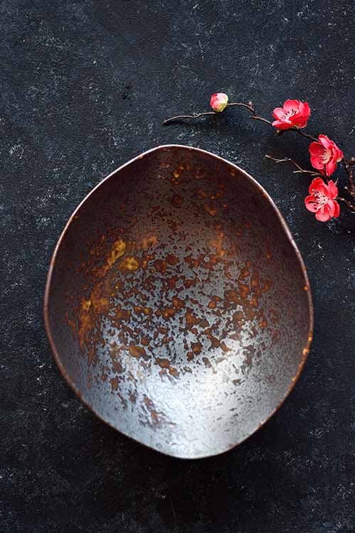 Tableware Handmade Free-Form Shell Sharing Dish