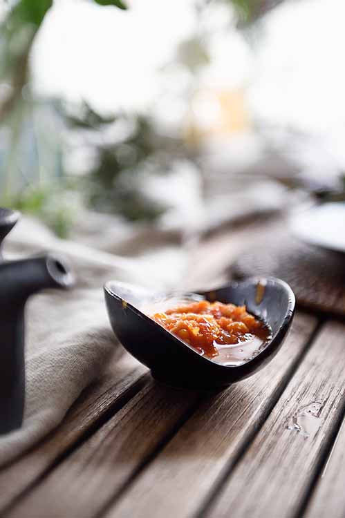 Tableware Handmade Free-Form Shell Dipping Dish