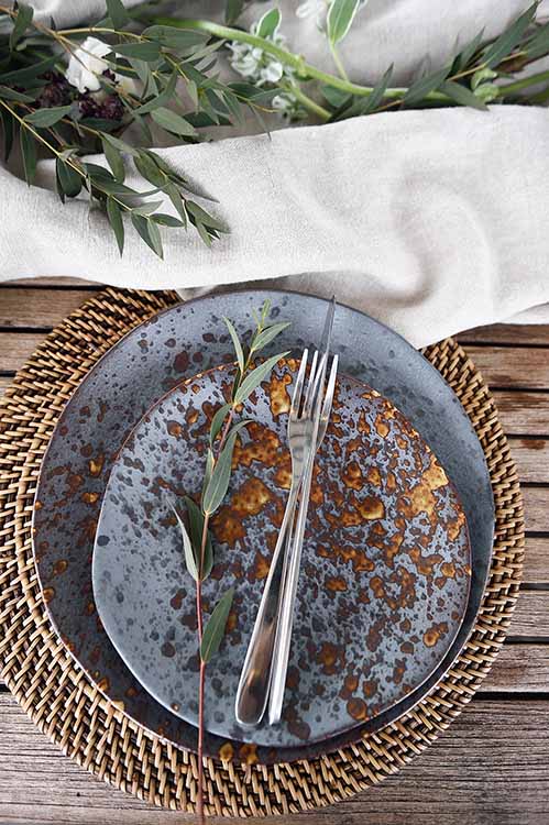 Tableware Handmade Free-Form Side Plate