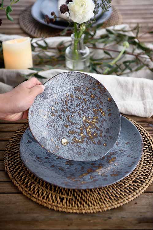 Tableware Handmade Free-Form Side Plate