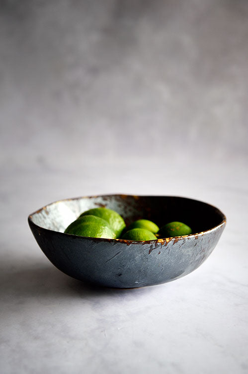 Tableware Handmade Free-Form Salad Bowl