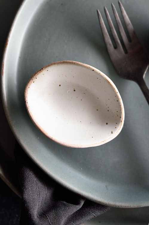 Handmade artisanal tableware