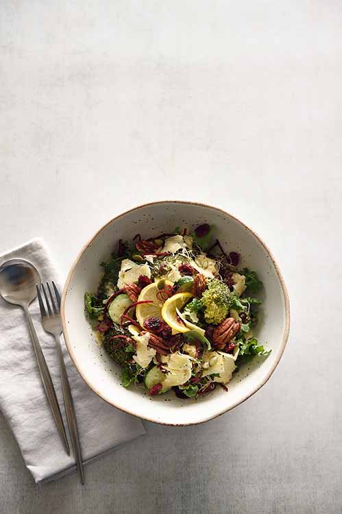 Handcrafted artisanal ceramic dinnerware