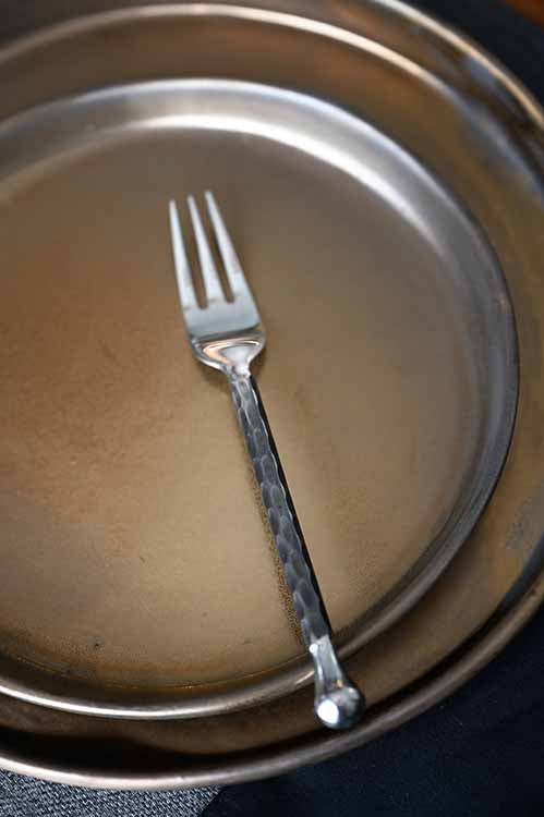 Tableware Hand-forged Dessert Fork