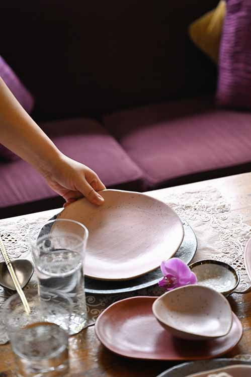 Artisan-made ceramic tableware in Singapore