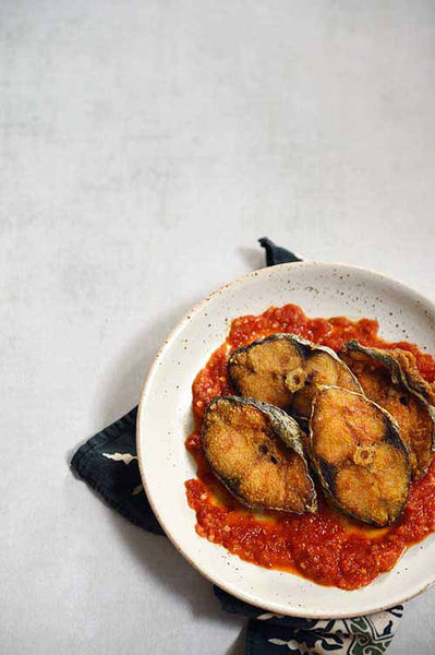 Handcrafted artisanal ceramic dinnerware